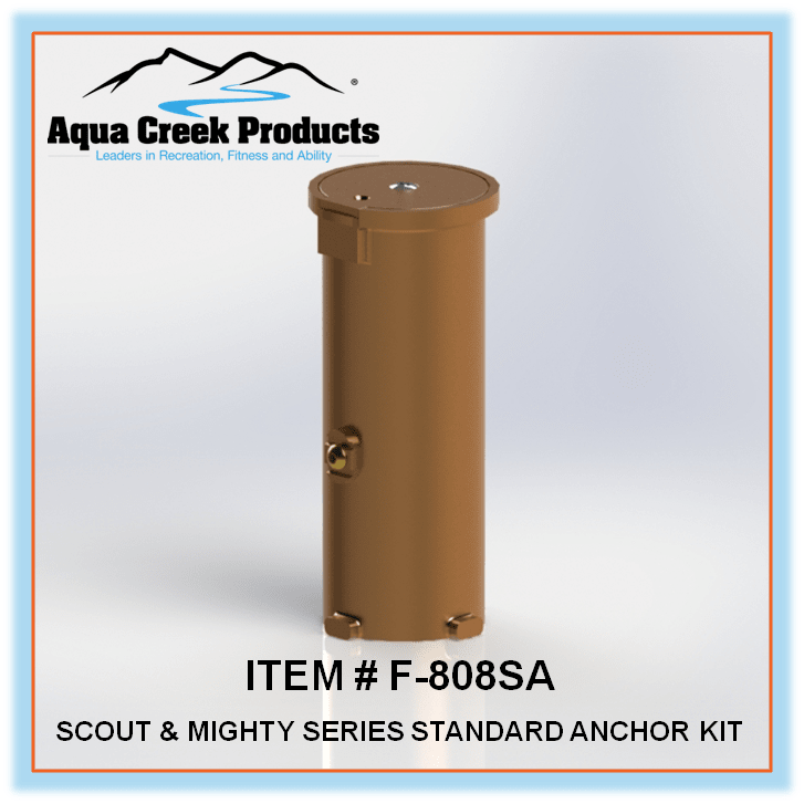 Aqua Creek Concrete Anchor Kit For Scout, Mighty, Ez-2 & Power Ez-2 Lifts | F-04Cajp