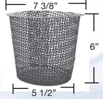 Aladdin Marine Blue Coated Basket | AEQB138
