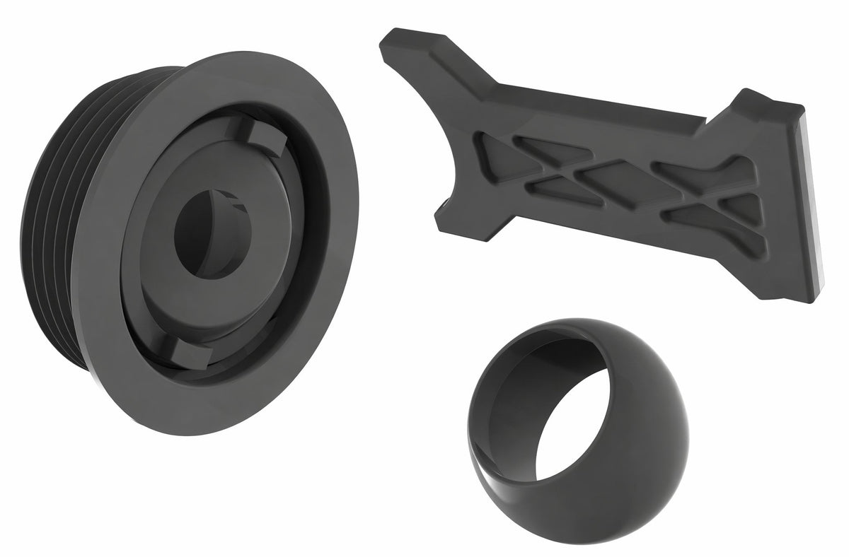 AquaStar Pool Products Flush Retrofit Eyeball Dark Gray - JO105