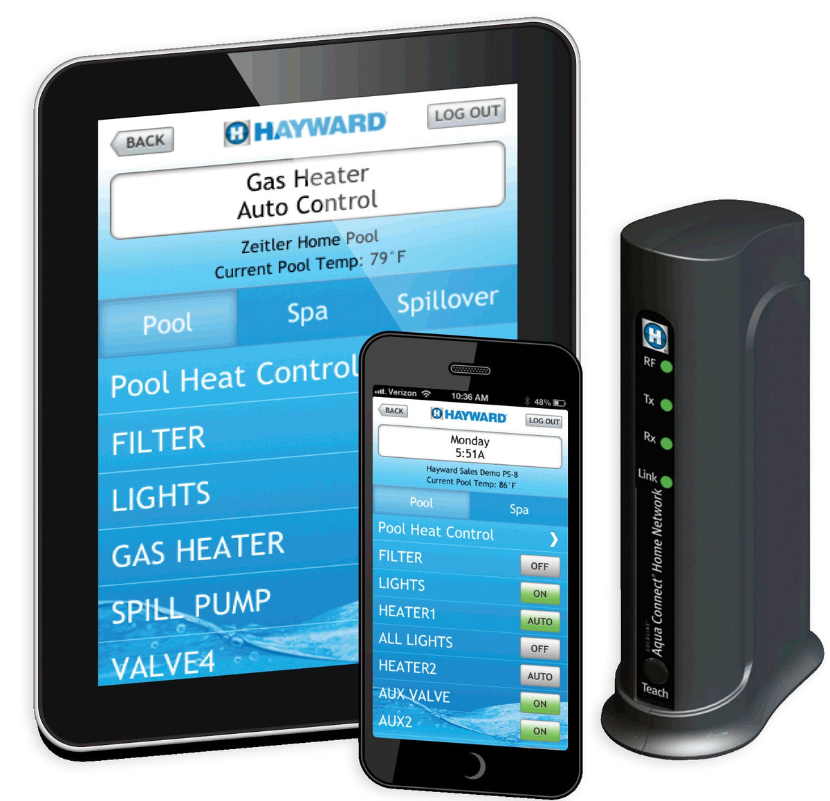 Hayward Aqua Connect Home Network Device AQ-CO-HOMENET - view 2