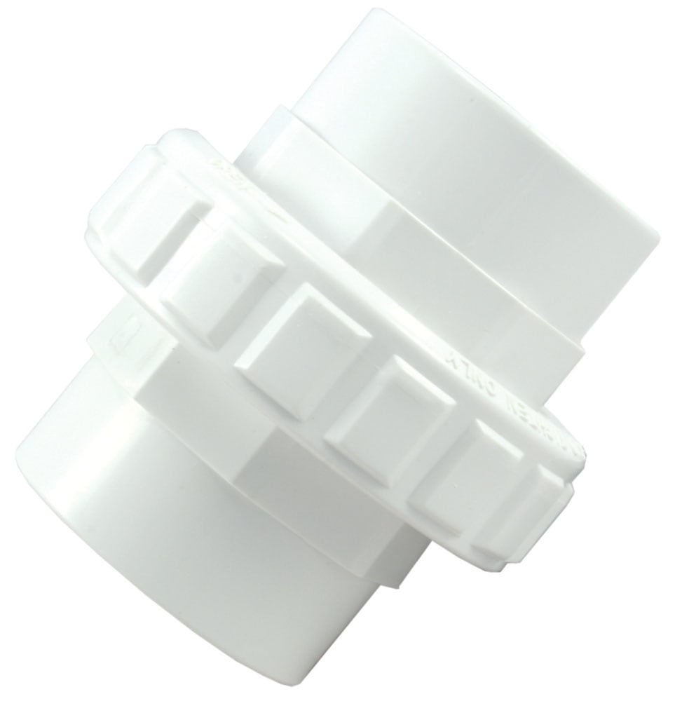 Union, 1-1/2" Slip PVC