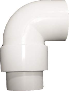 Pipe Extension, 1-1/2" Slip x Socket PVC