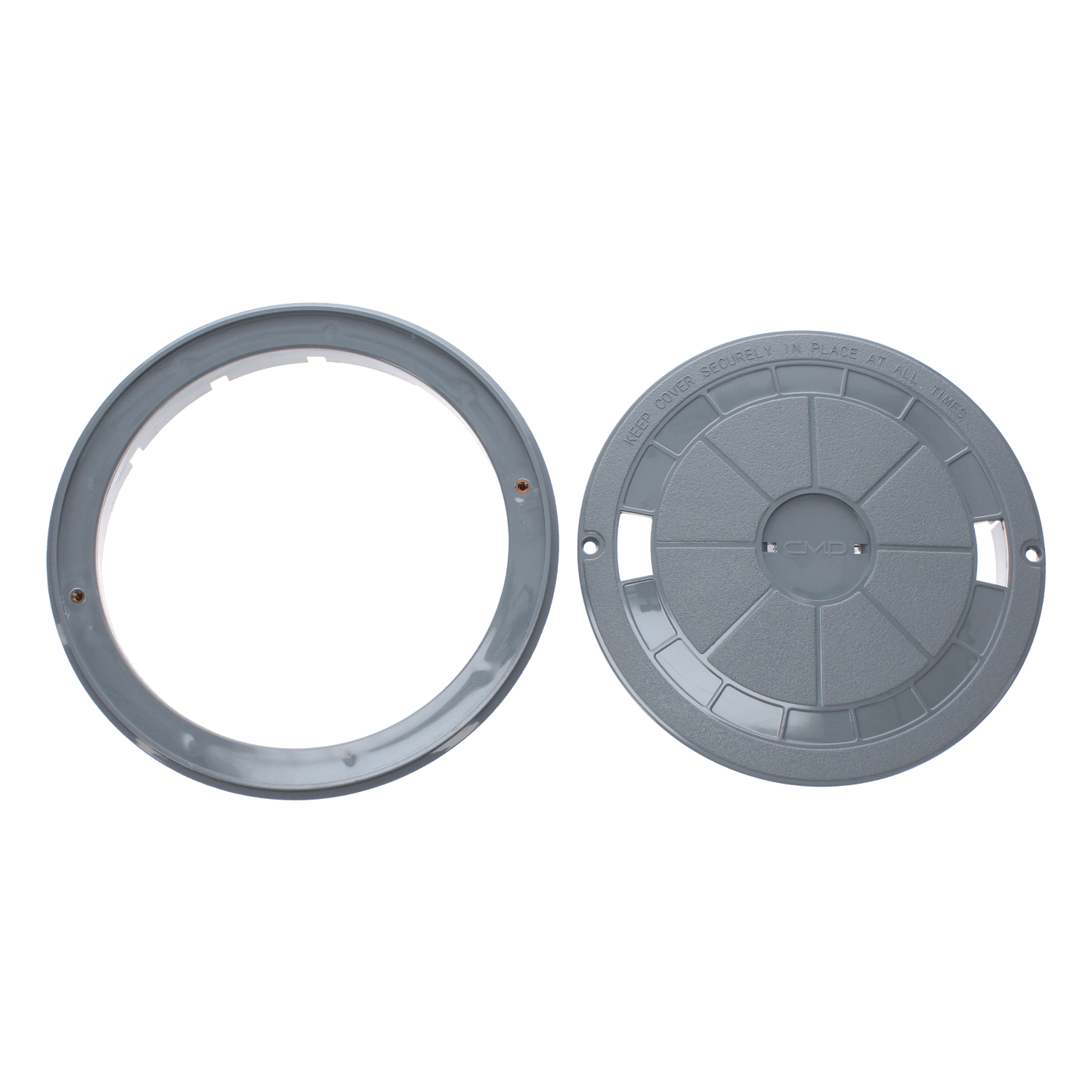 CMP Skimmer Cover & Collar, Round, Gray | 25544-901-000