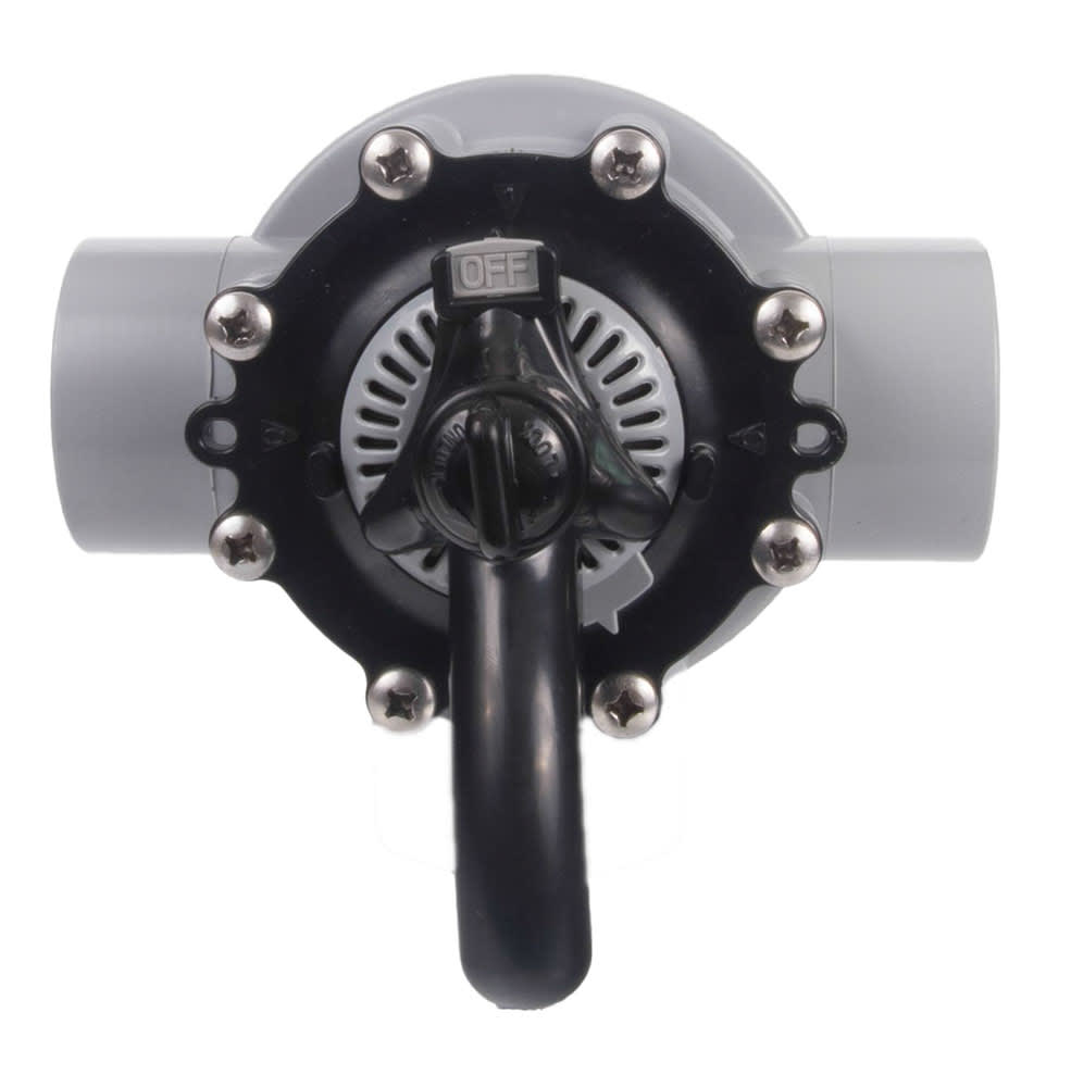 CMP Diverter Valve, 1.5Sx2Sp, 2-Way, Dkgray | 25932-151-000