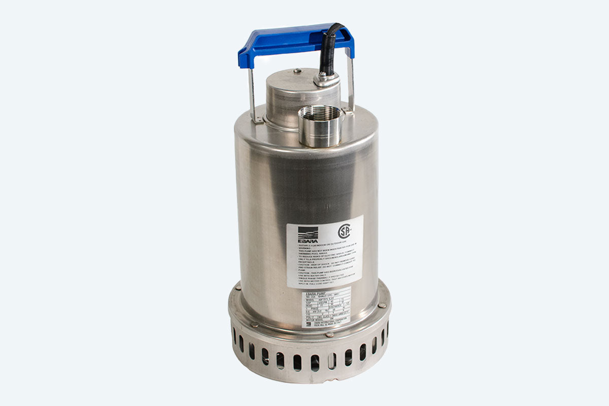 Ebara OPTIMA-3AS1 Stainless Steel Automatic Pro Drainer Sump Pump 1/3HP 115V