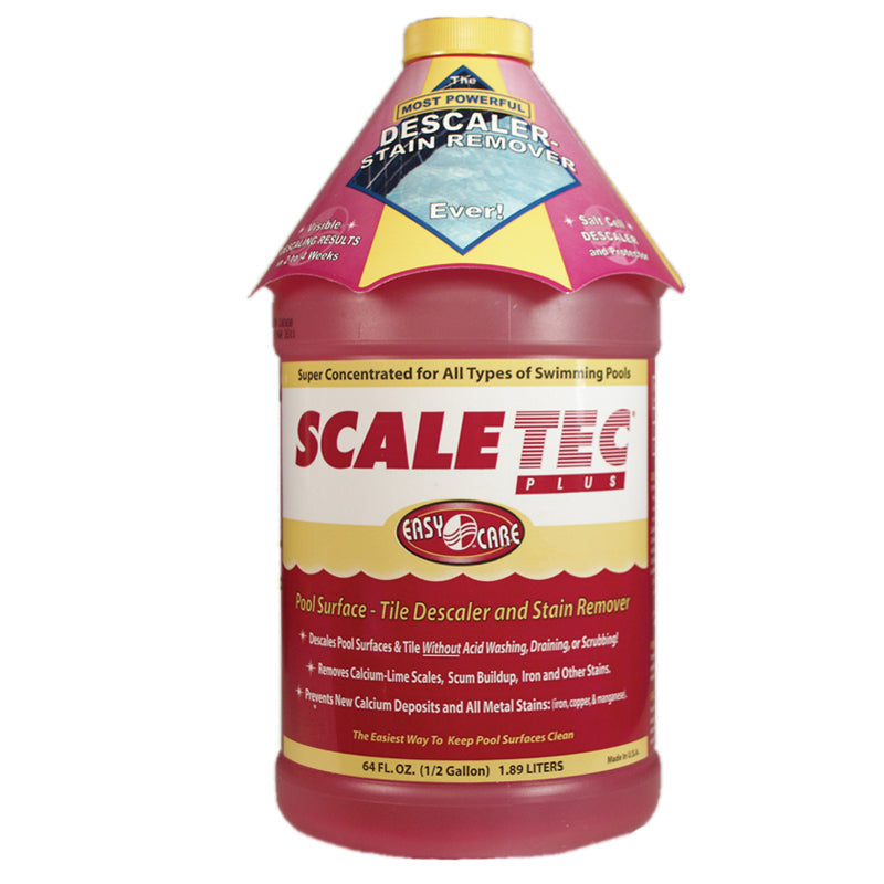 EasyCare Products Easy Care Scaletec Plus Calcium Pool Descaler, 64 oz Bottle - EC - 20064