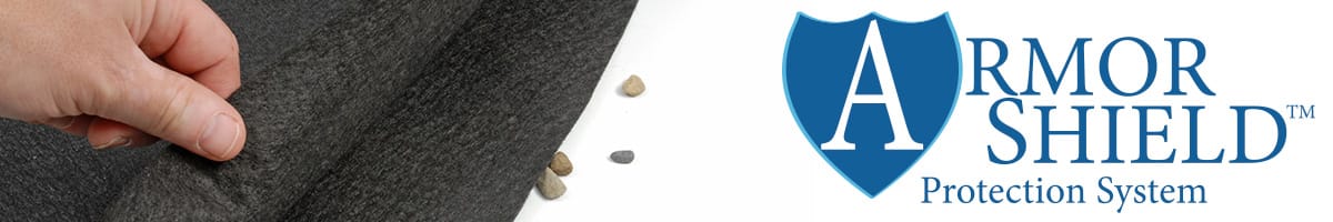 GLI 15' Round Armor Shield Liner Floor Pad | 70-0015RD-BLK-160