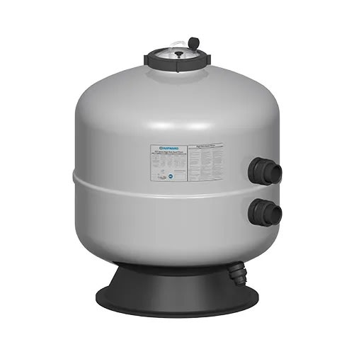 Hayward HCF Series 36" Laminated Sand Filter, 7.05 sq. ft, 900 lbs Sand, 85,800 gallons, 143 GPM, Commercial Pool | HCF336C