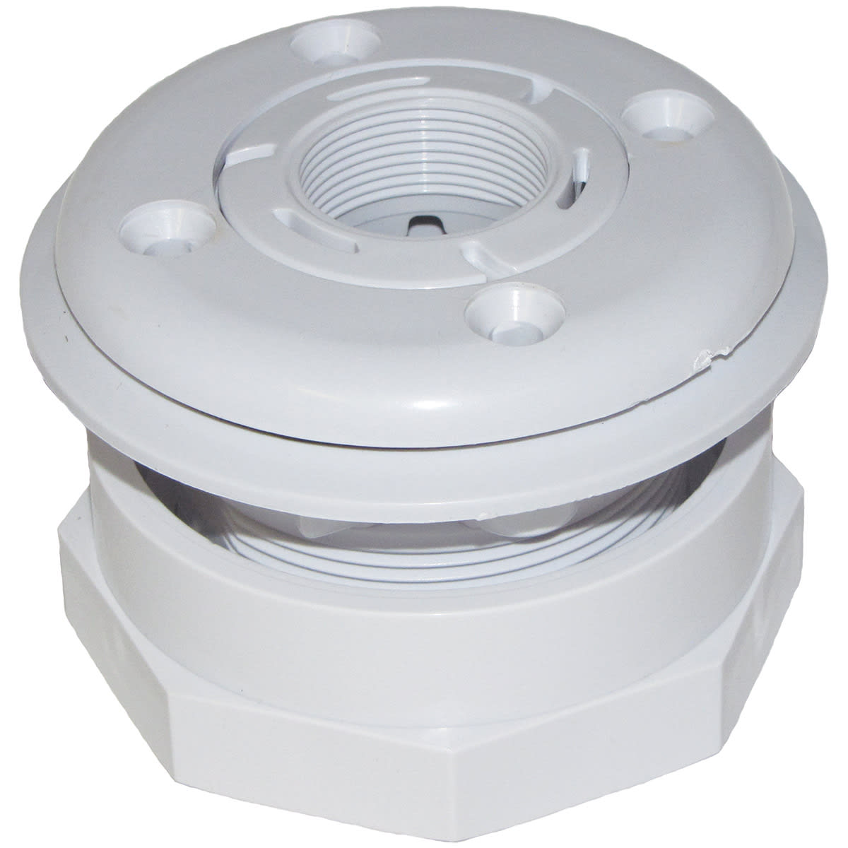 Hayward ColorLogic & CrystaLogic Trim Rings & Accessories, Smooth White & Silver Luster Starburst trim rings, ABS Material | SP0538AF