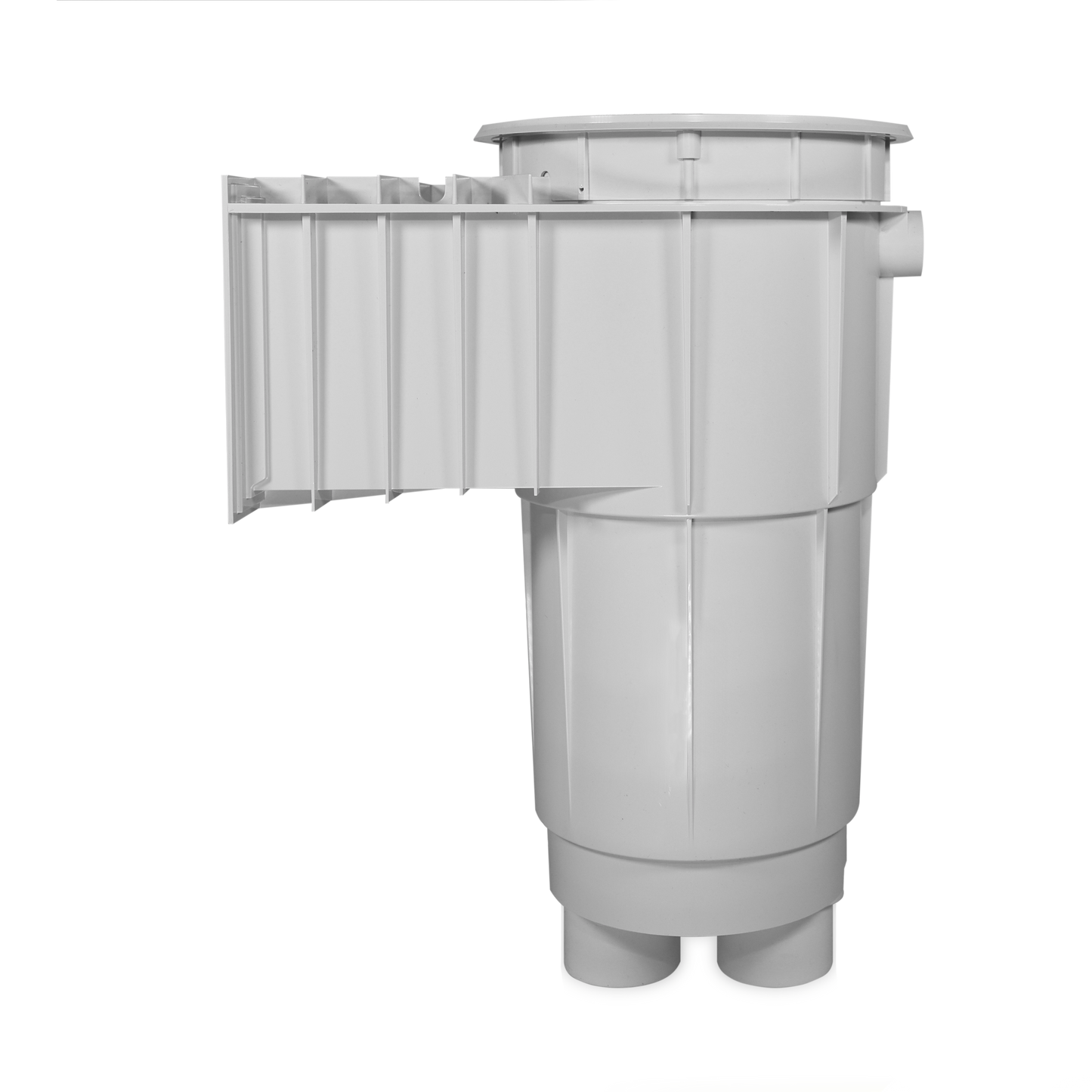 Hayward Skim Master Skimmer, 2" S x 2-1/2" SP w/Float Valve,Tan Cover, Over Flo Port, White, Concrete | SP1072S210FVA