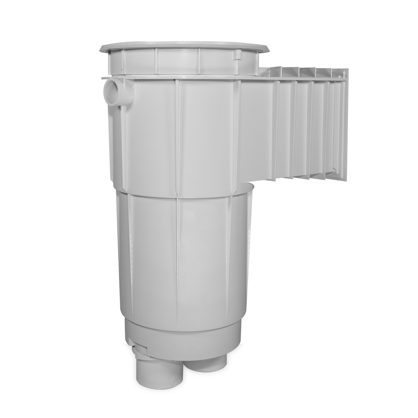 Hayward Skim Master Skimmer, 2" S x 2-1/2" SP w/Float Valve,Tan Cover, Over Flo Port, White, Concrete | SP1072S210FVA