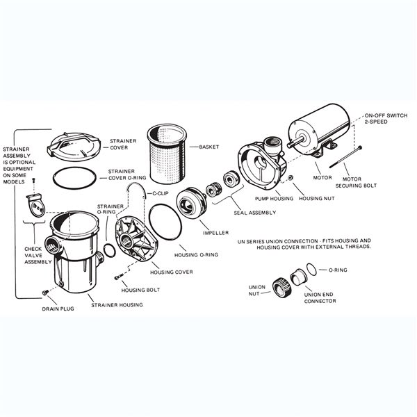 Hayward PowerFlo Pump On/Off Switch | SPX1500S8