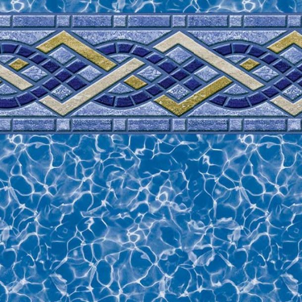 Latham 24' Round Brighton Prism Unibead AG Liner 52" Wall | LA5RB2400BR2PRX