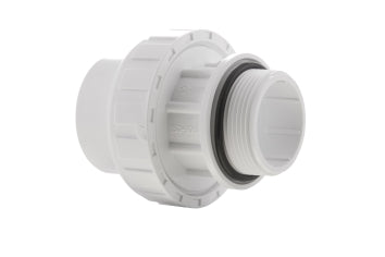 Praher Full Flow Union with O-Ring 1.5"MPTx2"S - 200-90015