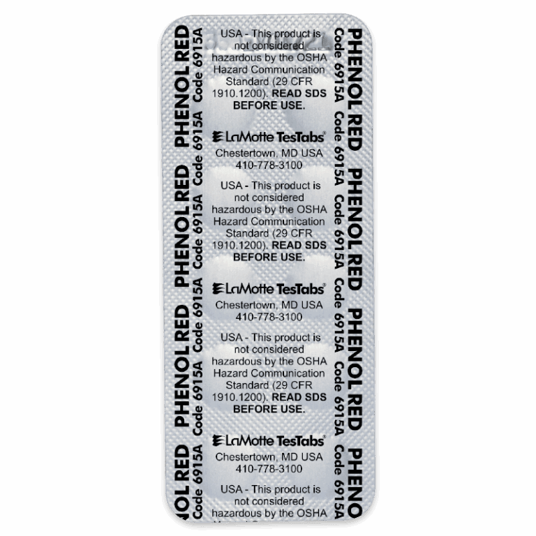 Lamotte Ph Phenol Red Testabs, 100 Tabs | 6915A-J