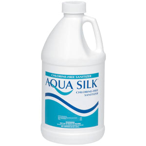 GLB Aqua Silk Biguanide Chlorine Free Sanitizer 64 oz Bottle 4/Case | 71269