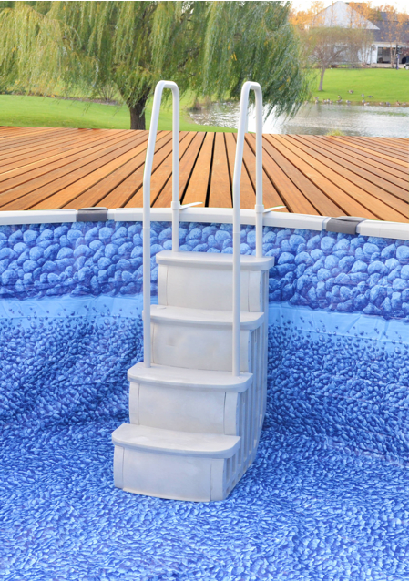 Main Access iStep 26" Drop-in Step w/ Dual Handrails | 200601T