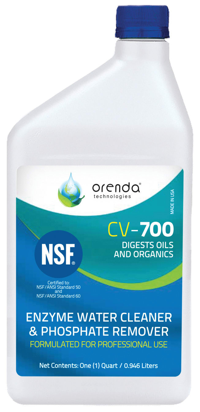 Orenda CV-700 Catalytic Enzyme & Phosphate Remover 32 fl oz Bottle 12/Case | ORE-50-220