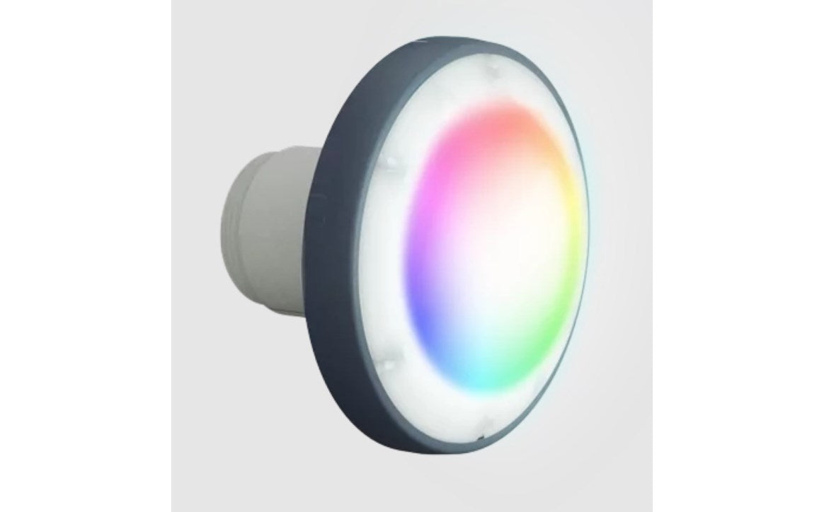 PAL Lighting 3-1/2" Multi-Color Nicheless Pool & Spa Light with 80' Cable & Plug - 64-EGTMX-80
