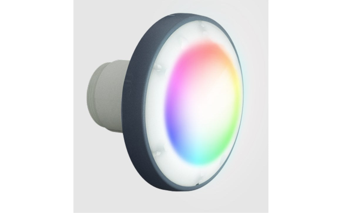PAL Lighting 3-1/3" Multi-Color Nicheless Pool and Spa Light with 150' Cable & Plug - 64-EGTMX-150