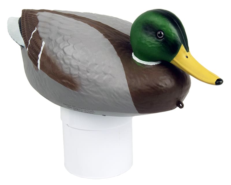 PoolMaster Mallard Duck Floating Chlorine Dispenser, Telescopic Dispenser with Adjustable Chlorine Control Ring, for Use with 1" or 3" Tablets | 32130