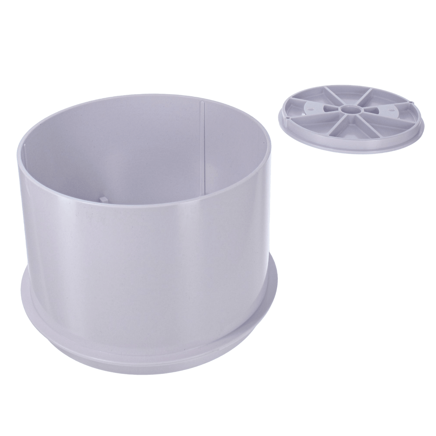 Paramount Lid & Ring Deck Paralevel White | 005760291201