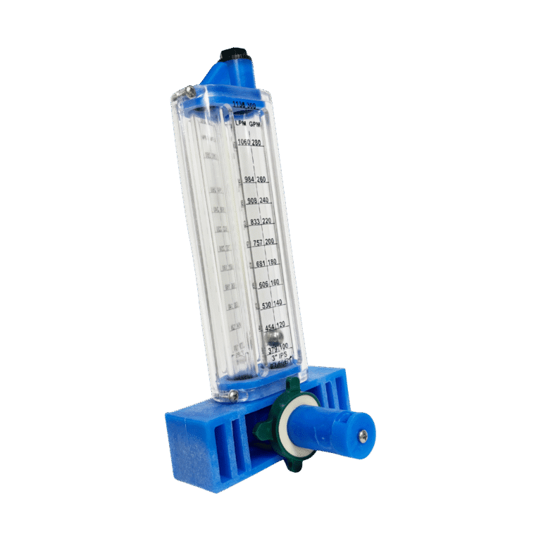 Rolachem 3" PVC Flowmeter, Vertical Mount, For Vertical Pipe, 100 - 300 Gpm , 3" | 570371V