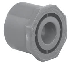 Reducing Bushing, 2 x 1-1/2" Spigot x Slip PVC Schedule 80 Flush Style