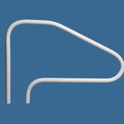 Saftron 48" Classic Figure 4 Four Bend Return To Deck White | Rtd-448-W