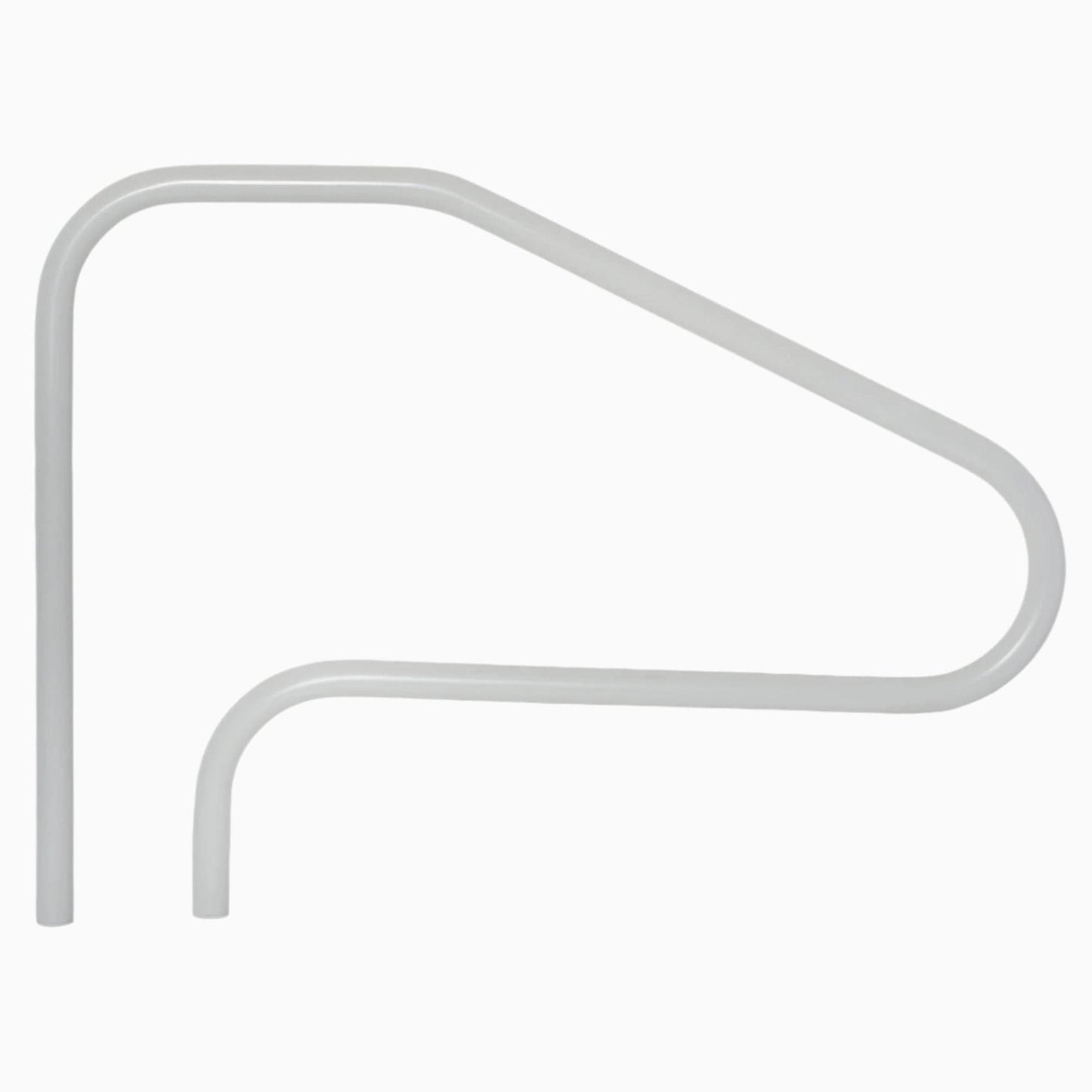 Saftron Classic Figure 4 Style Four Bend Return To Deck. Includes Escutcheons Gray | Rtd-448-G