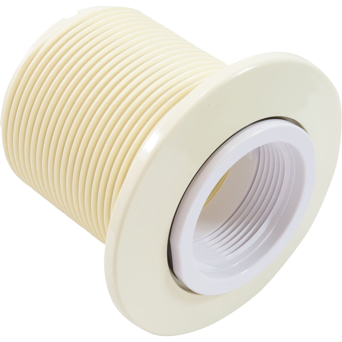 Hayward Receptacles Vacuum Fittings, 2" Socket, White, Concrete - SP1022S2