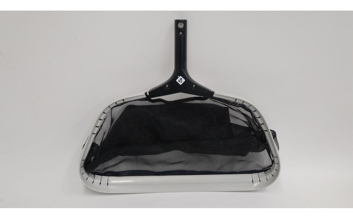 Super-Pro Heavy Duty Mesh Leaf Rake 20" Deep Wide Rim - SP2014