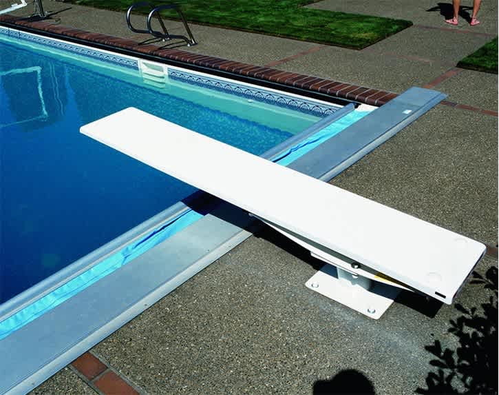 SR Smith 606/608 Cantilever Diving Stand Base w/ Jig, White | 69-209-001
