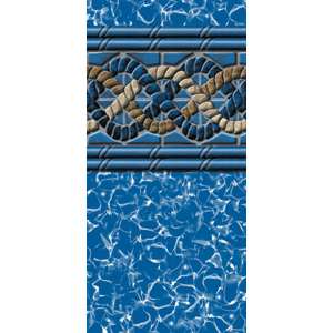 Swimline 21' Round Mystri Gold Unibead A/G Liner 52" Wall | LI2152MGU25