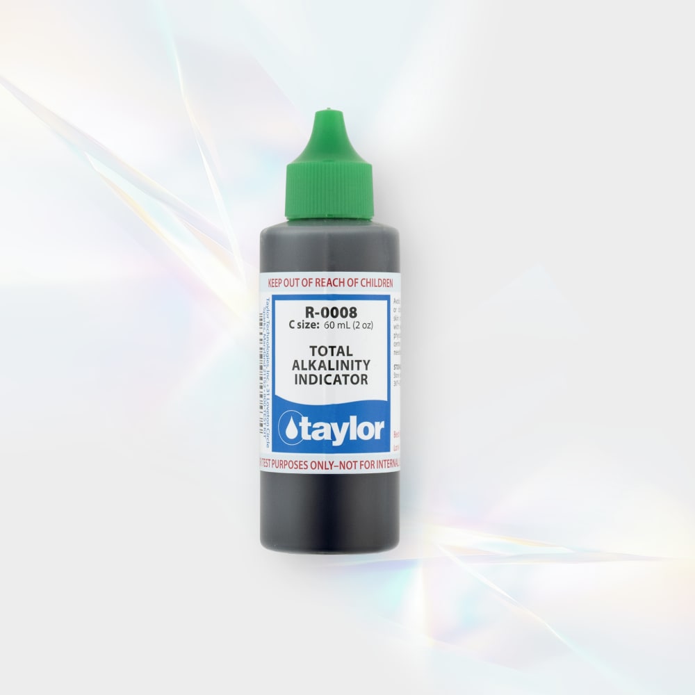 Taylor Total Alkalinity Indicator, 2 oz, 12/Pack | R-0008-C-12