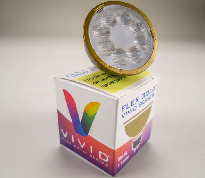 Mr16 Extra Wide LED 6 W 12 VAC 2700 K | LED-5W-BM6F-RGB27