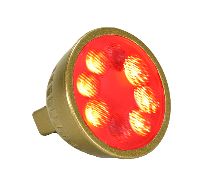 Mr16 Extra Wide LED 6 W 12 VAC 2700 K | LED-5W-BM6F-RGB27