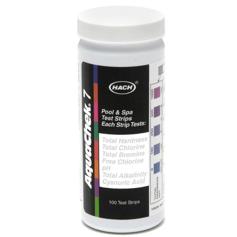 AquaChek Silver 7-Way Test Strips -100 Strips 551236