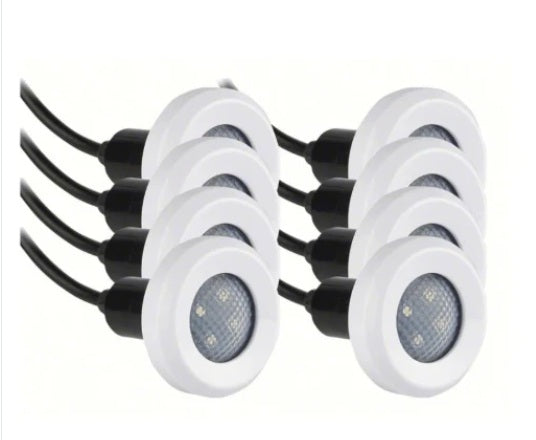 S.R. Smith FLED-C-TR-150-PK8 RGB Treo LED Pool Light 12V. Eight lights. 150' cord. Pack of eight.