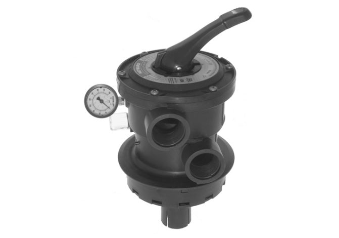 Hayward 20-SP0714T 1 1/2" Black Vari-Flo Top Mount Multiport Valve