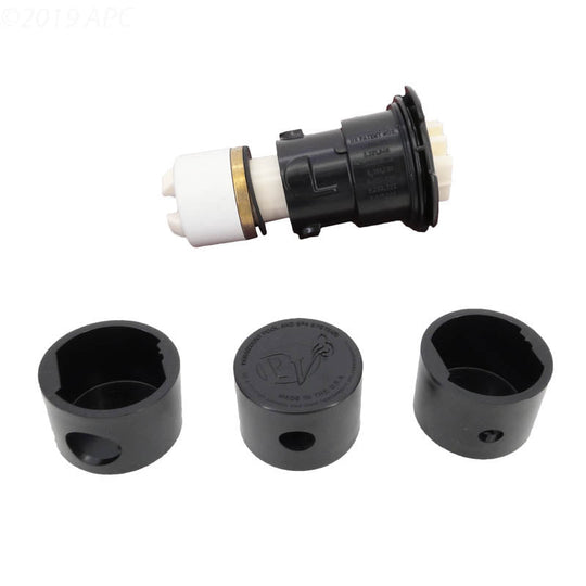Hayward Paramount PV3 Nozzle With Caps, Black - 004627506003