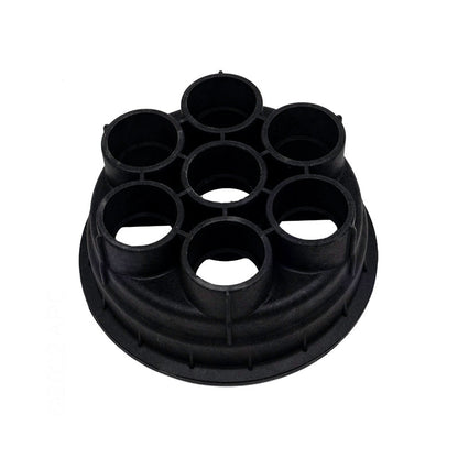 Hayward Paramount In-Floor Misc. Base 6 Port 1 1/2", Black - 005302403003