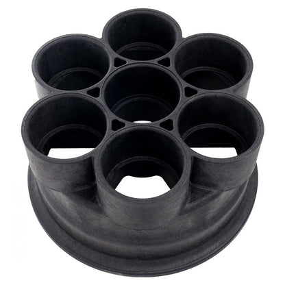 Hayward Paramount In-Floor Misc. Base 6 Port 2", Black - 005302403203