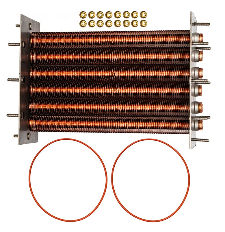 Raypak 106A Polymer Tube Bundle | 014874F