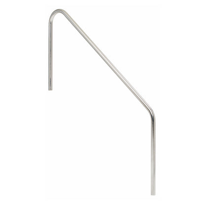 Zodiac Deck-To-Stair Handrail 6' Ss Ada Ext 2-BEND - 2HR-6ADA
