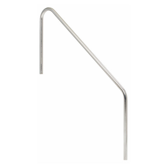 Zodiac Deck-To-Stair Handrail 6' Ss Ada Ext 2-BEND - 2HR-6ADA