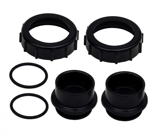 Pentair® 270100Z 2" x 2.5" Black Valve Adapter Kit for Quad D.E. Filter/FNS Plus Filter/Clean & Clear® Plus Filter