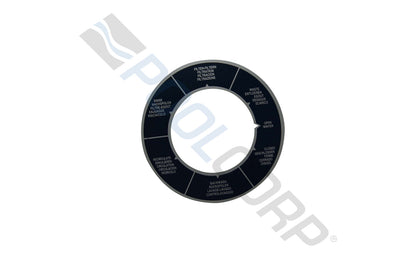 6-Position Top Mount Clamp Valve Position Label