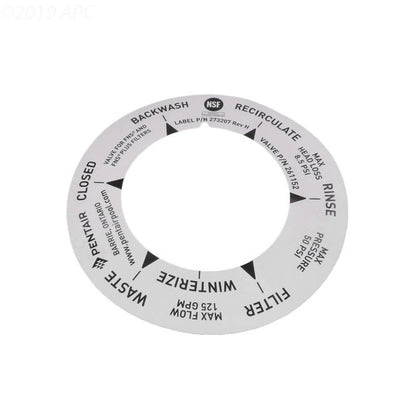 Pentair Label 2In Pos De (Ph) Mpv - 273207