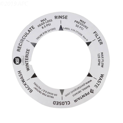 Pentair Label 2 In Sand Mpv - 273208
